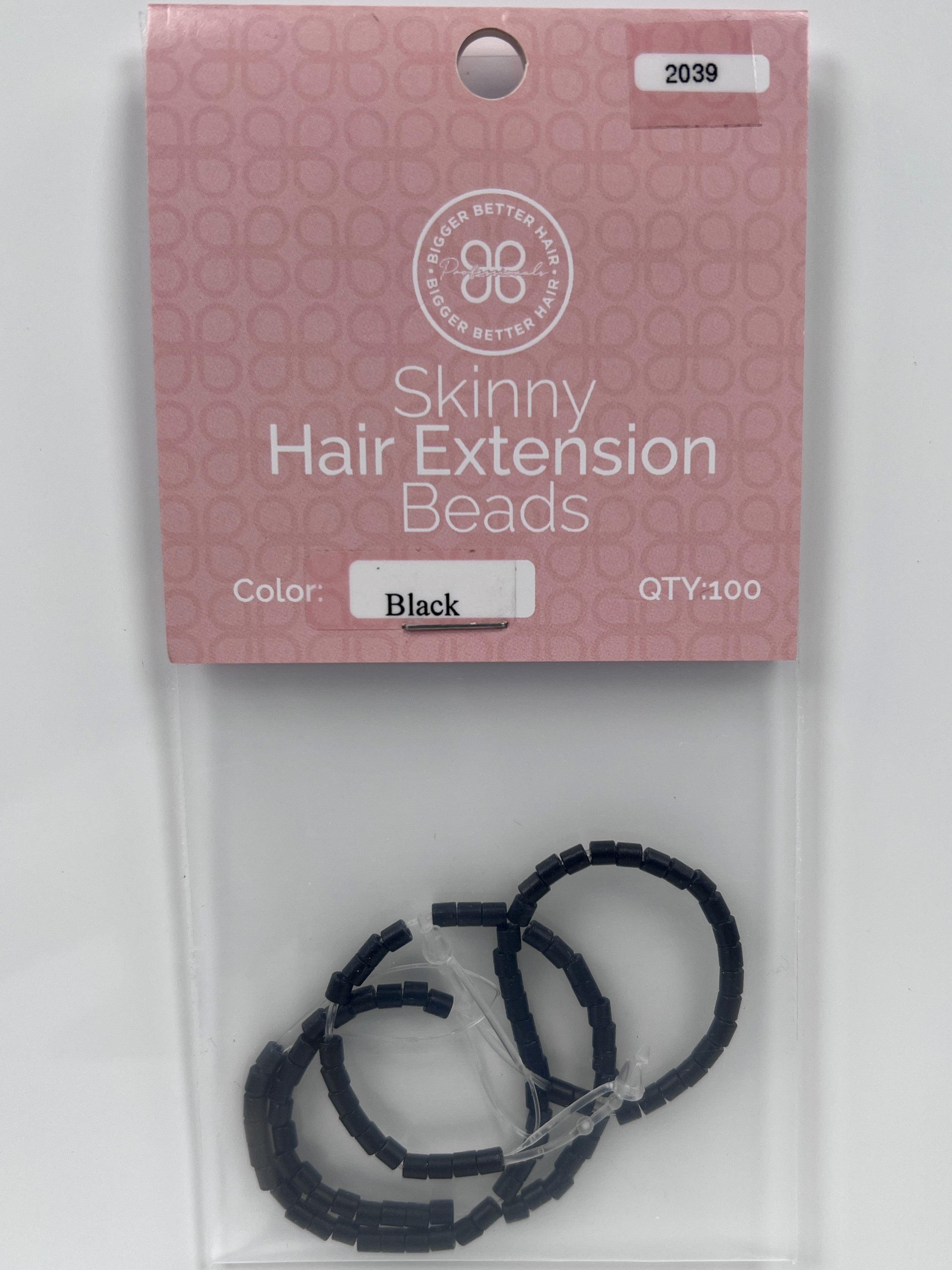 Hair Extension Beads | Skinny Size