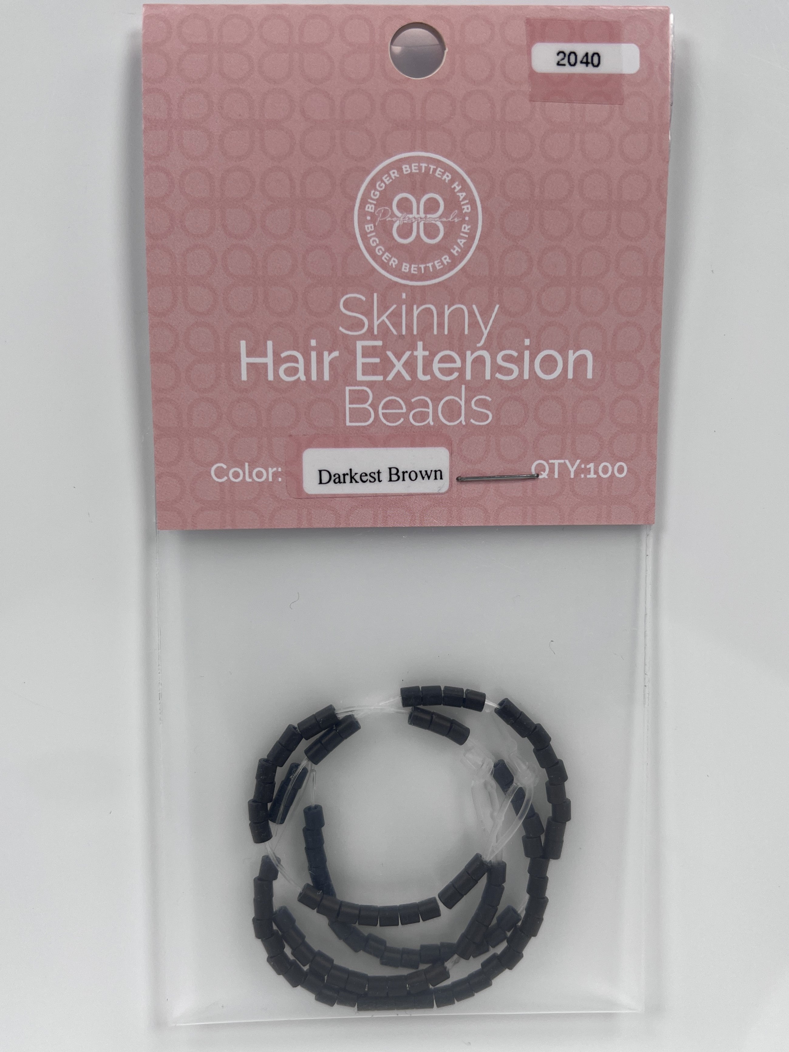 Hair Extension Beads | Skinny Size