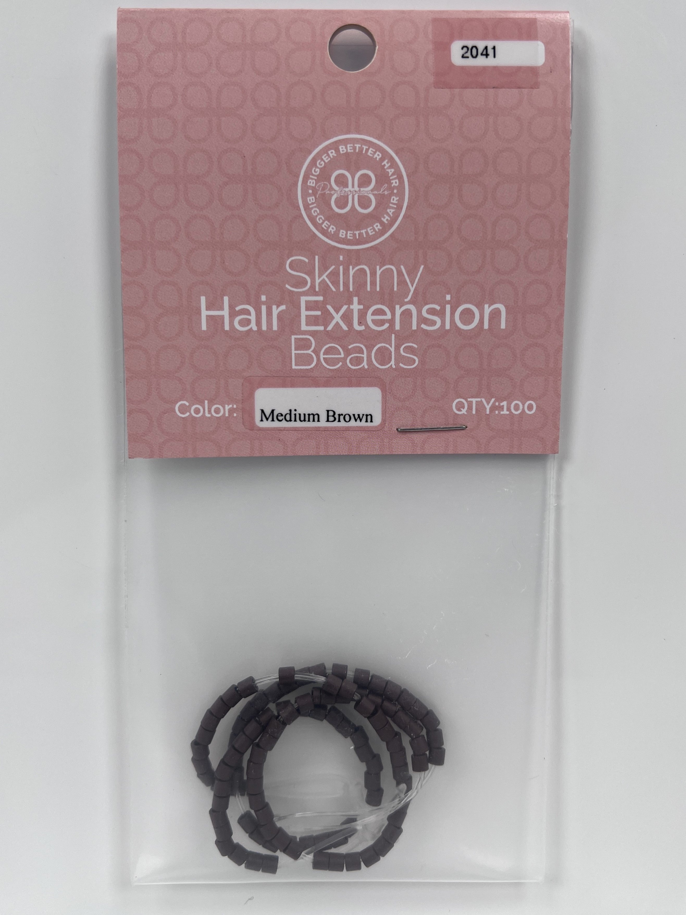 Hair Extension Beads | Skinny Size