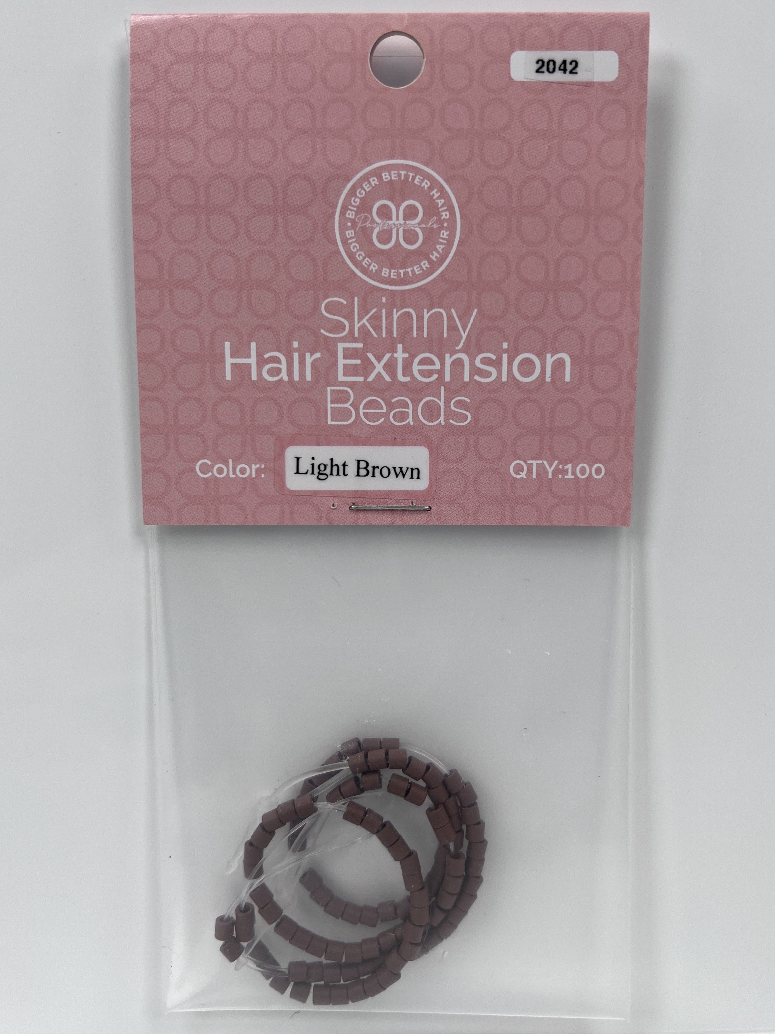 Hair Extension Beads | Skinny Size