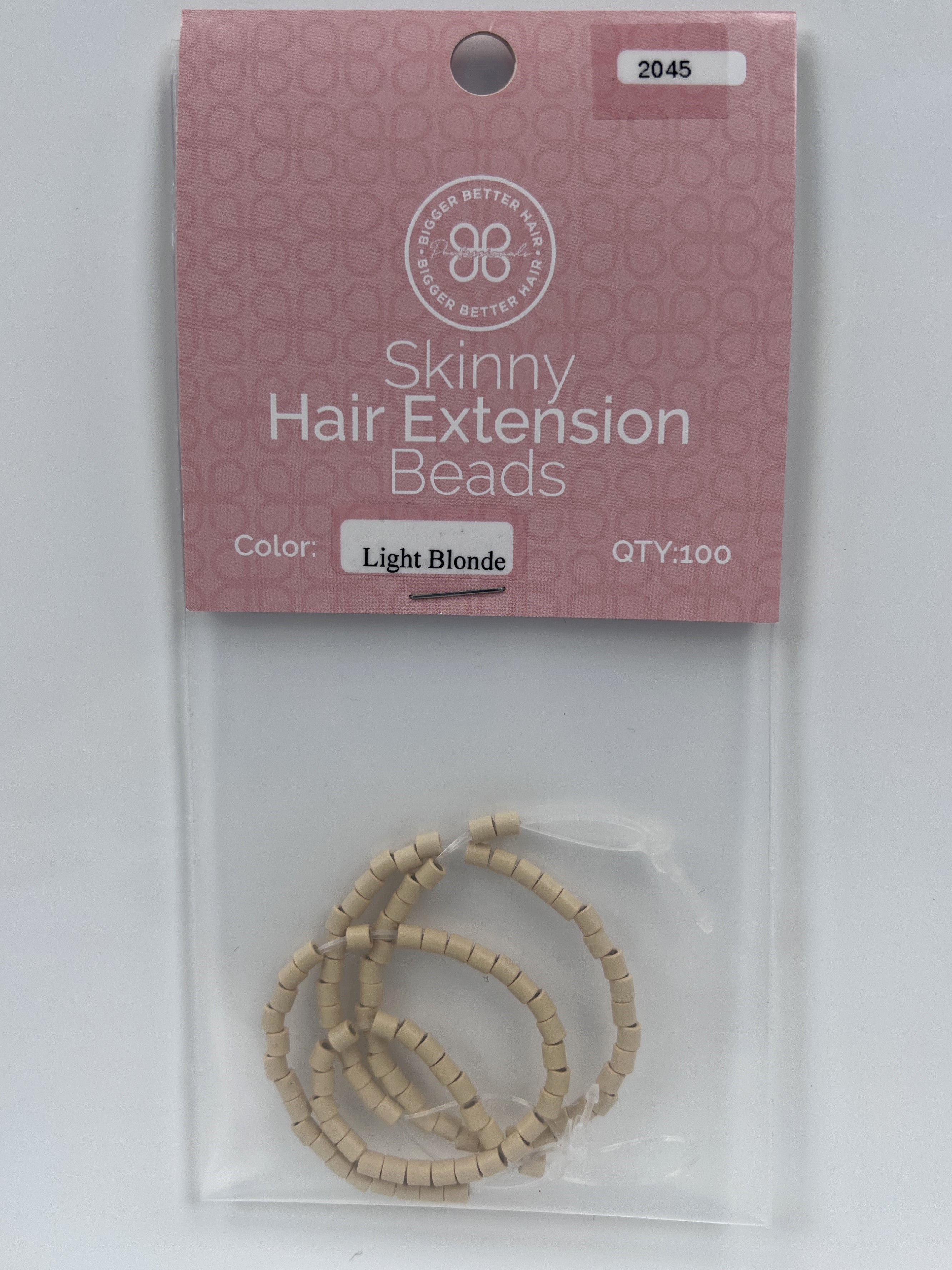 Hair Extension Beads | Skinny Size