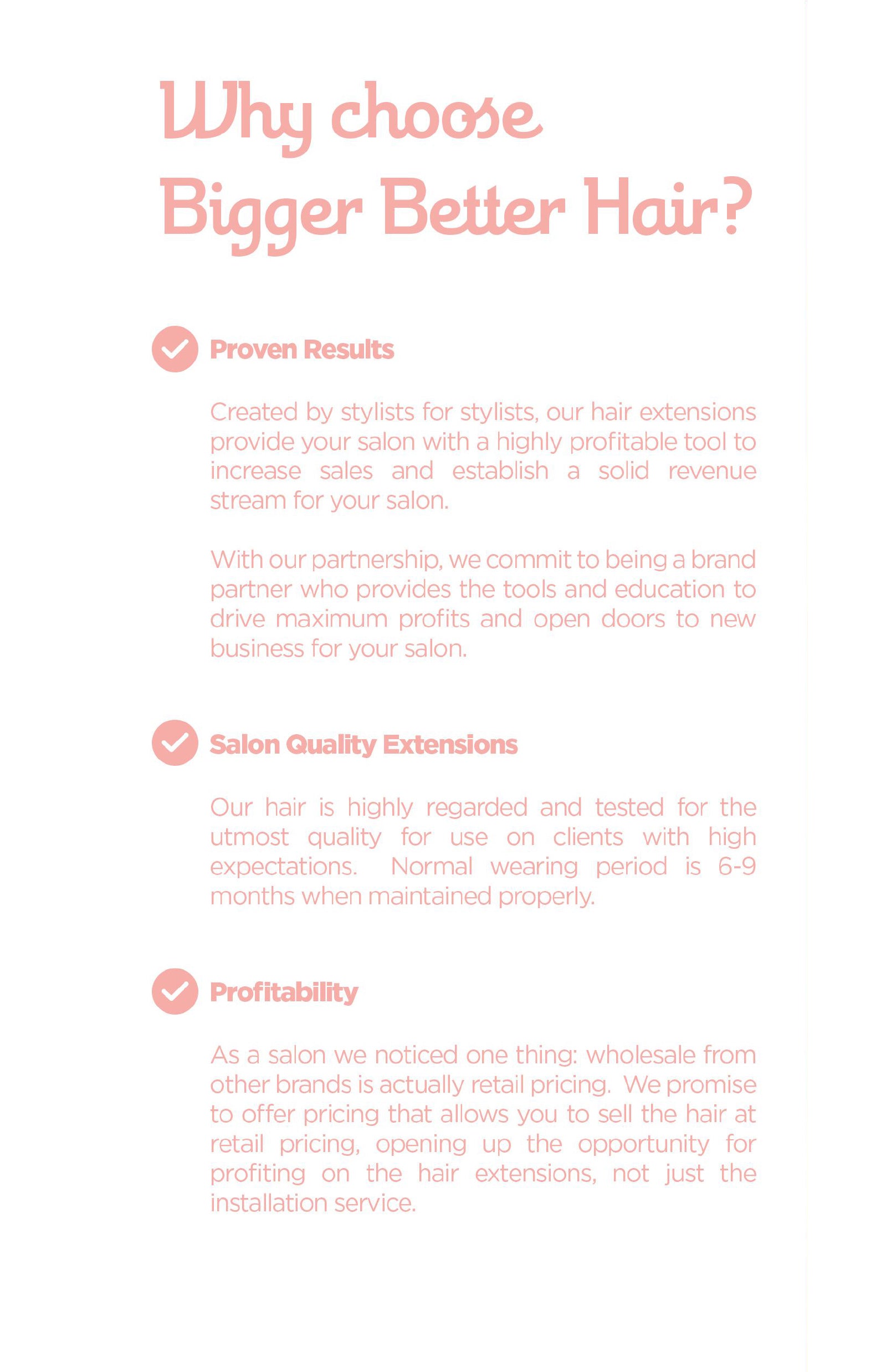Skinny Weft Extensions Brand Partner Kit